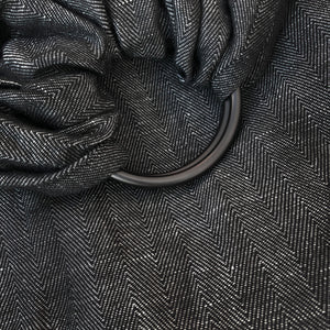 carbon + smoke  |  ring sling baby carrier